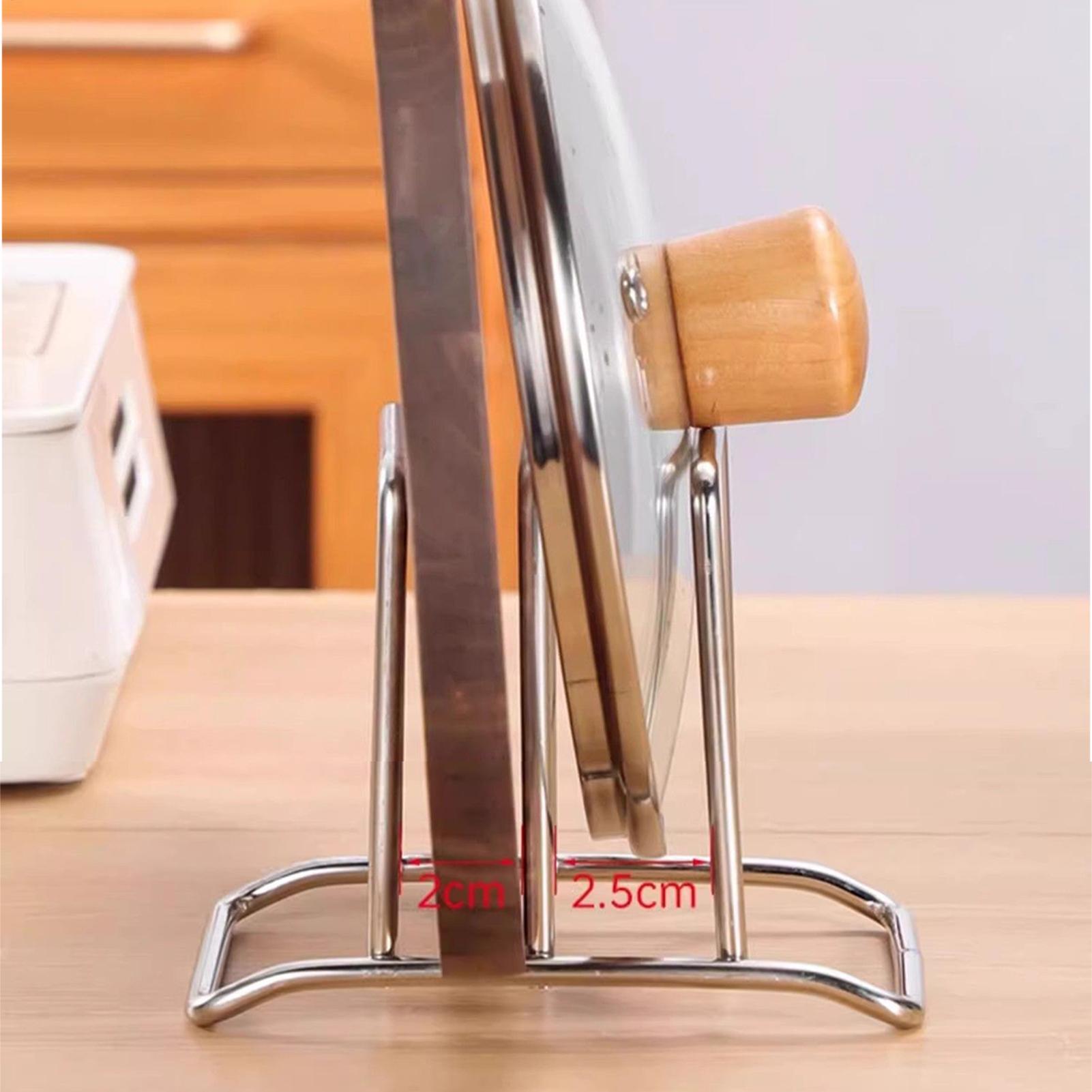 Cutting Board Holder Stainless - огляд і ціна Kitchen Baking Sheet Organizer