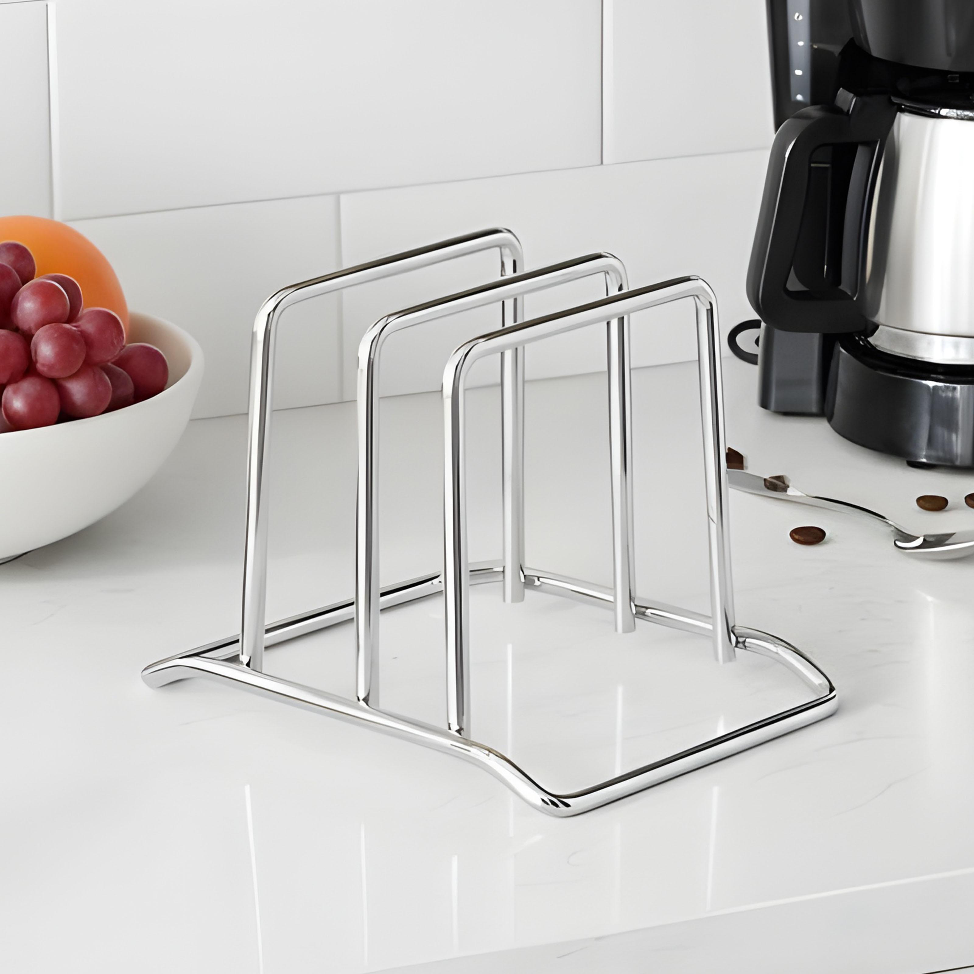 Cutting Board Holder Stainless - огляд і ціна Kitchen Baking Sheet Organizer