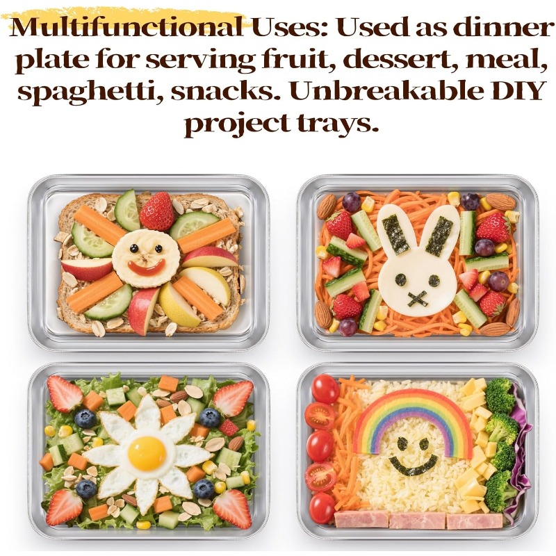 Metal Food Tray Plate Portable - огляд і ціна Kitchen Baking Sheet Organizer