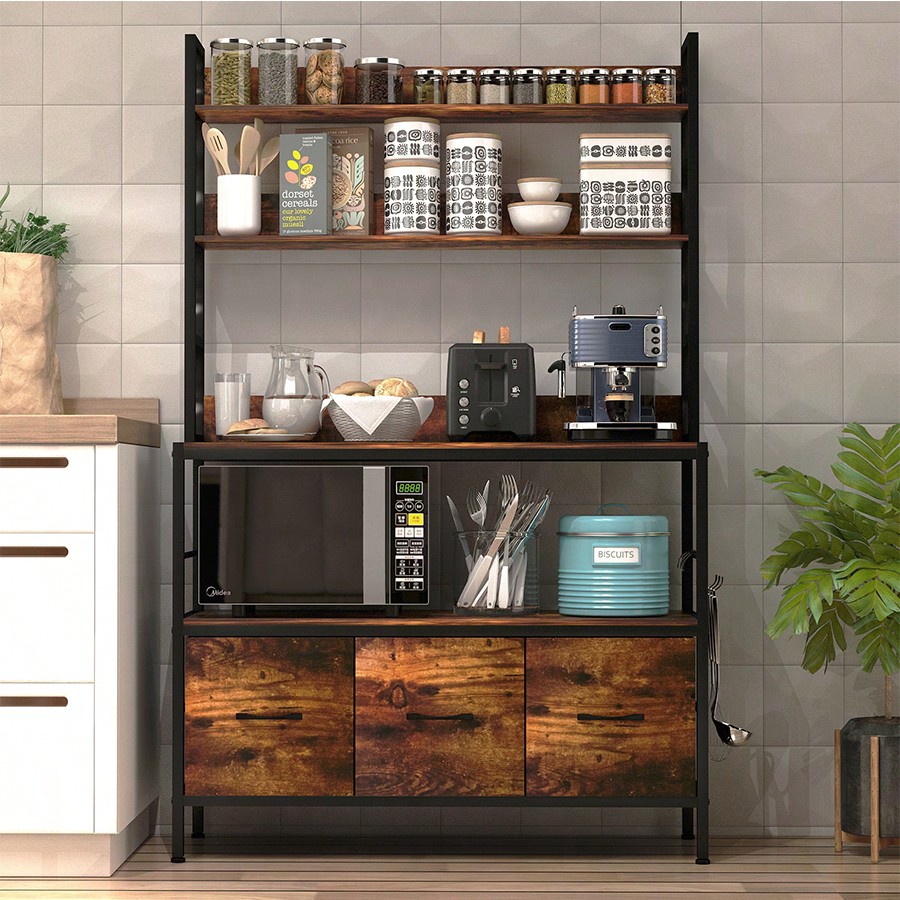 Kitchen Bakers Rack With 3 Bas - огляд і ціна Kitchen Baker