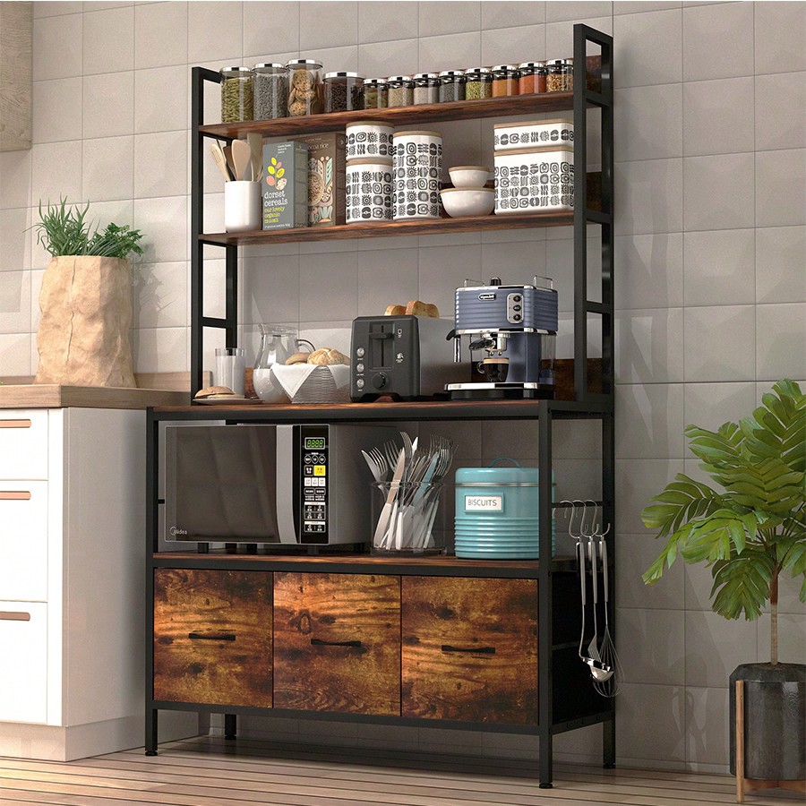 Kitchen Bakers Rack With 3 Bas - огляд і ціна Kitchen Baker