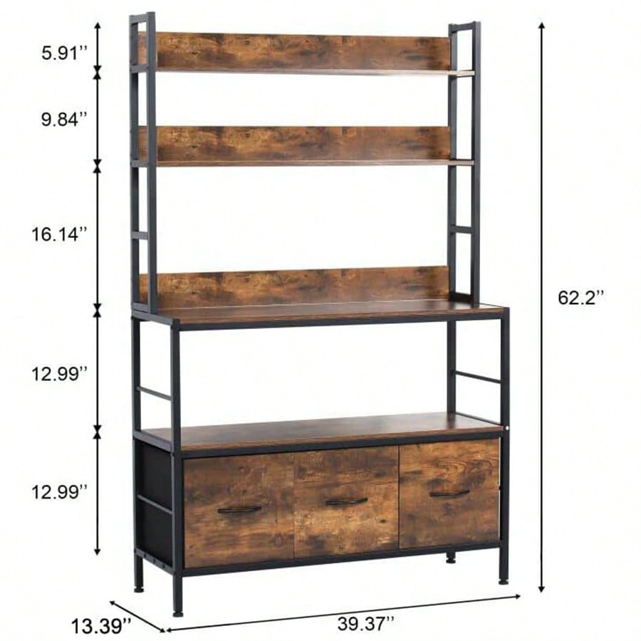 Kitchen Bakers Rack With 3 Bas - огляд і ціна Kitchen Baker