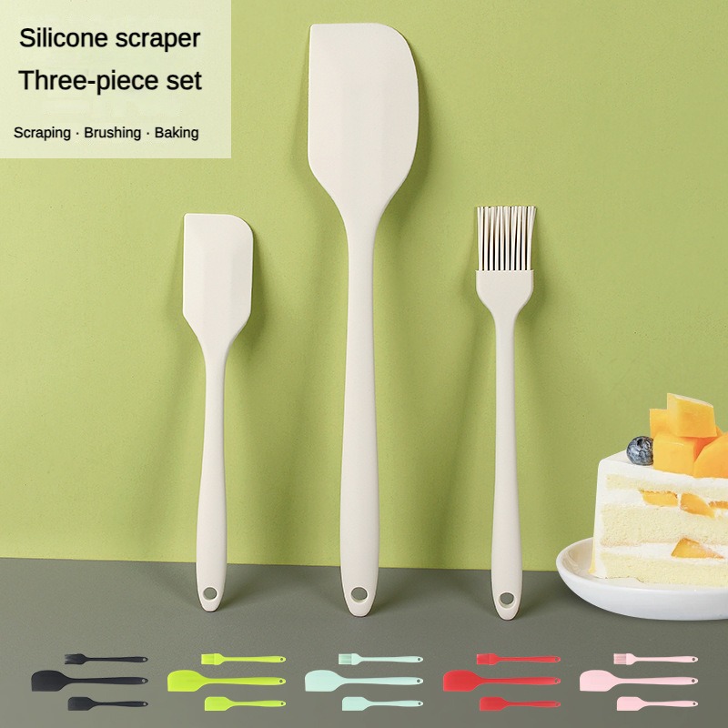 3 piece kitchen baking set all - огляд і ціна Pastry Brush Silicone
