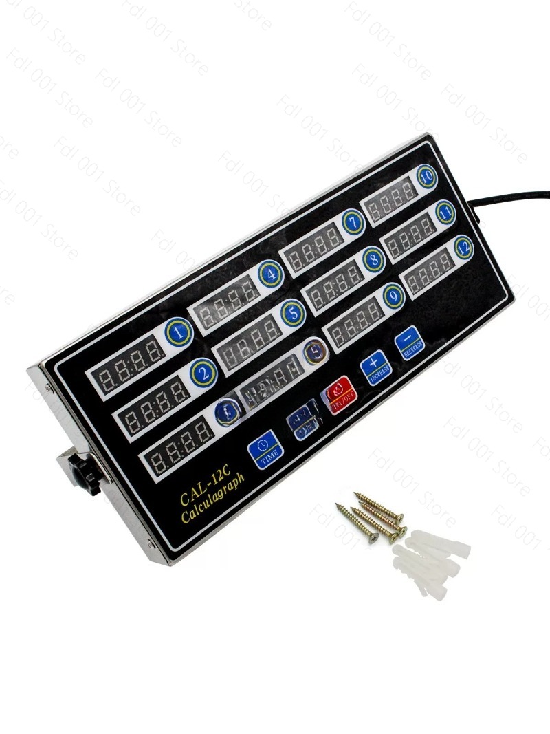 Commercial 12-Channel Timer Ki - огляд і ціна Commercial Kitchen Baking Equipment