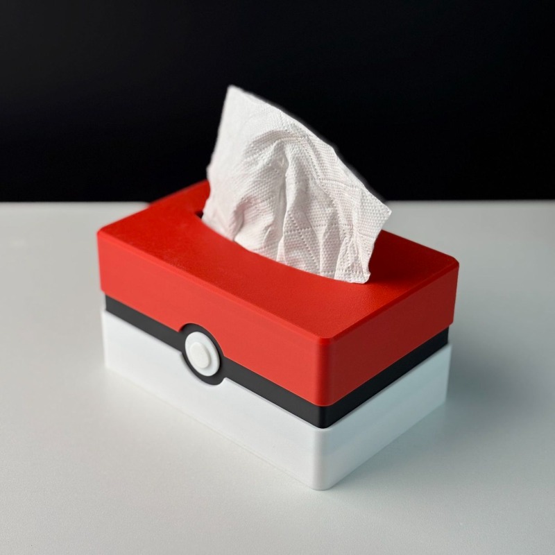 Cartoon Poke  Ball Tissue Box  - огляд і ціна Kitchen Baking Gifts