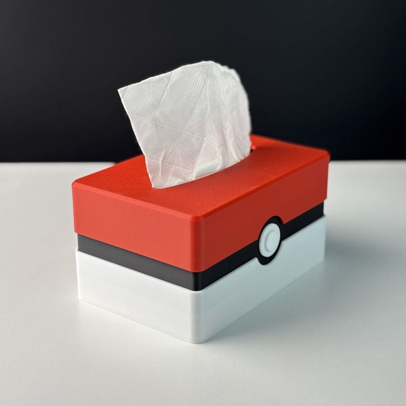 Cartoon Poke  Ball Tissue Box  - огляд і ціна Kitchen Baking Gifts