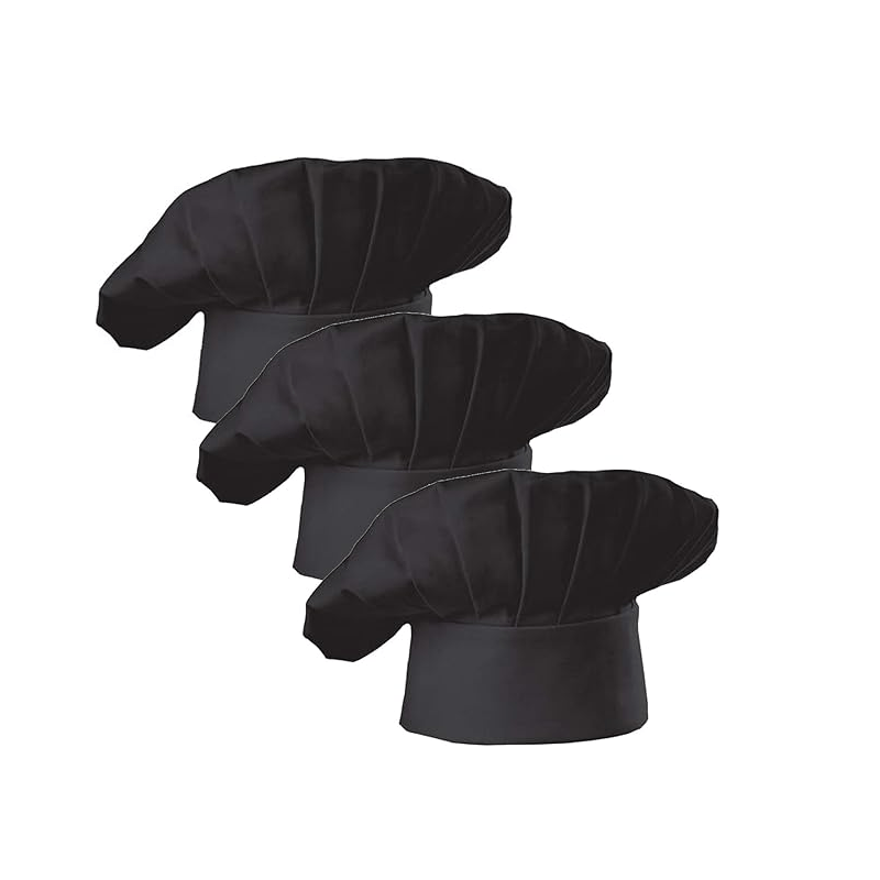 3pcs Chef Hat Adult Adjustable - огляд і ціна Kitchen Baker