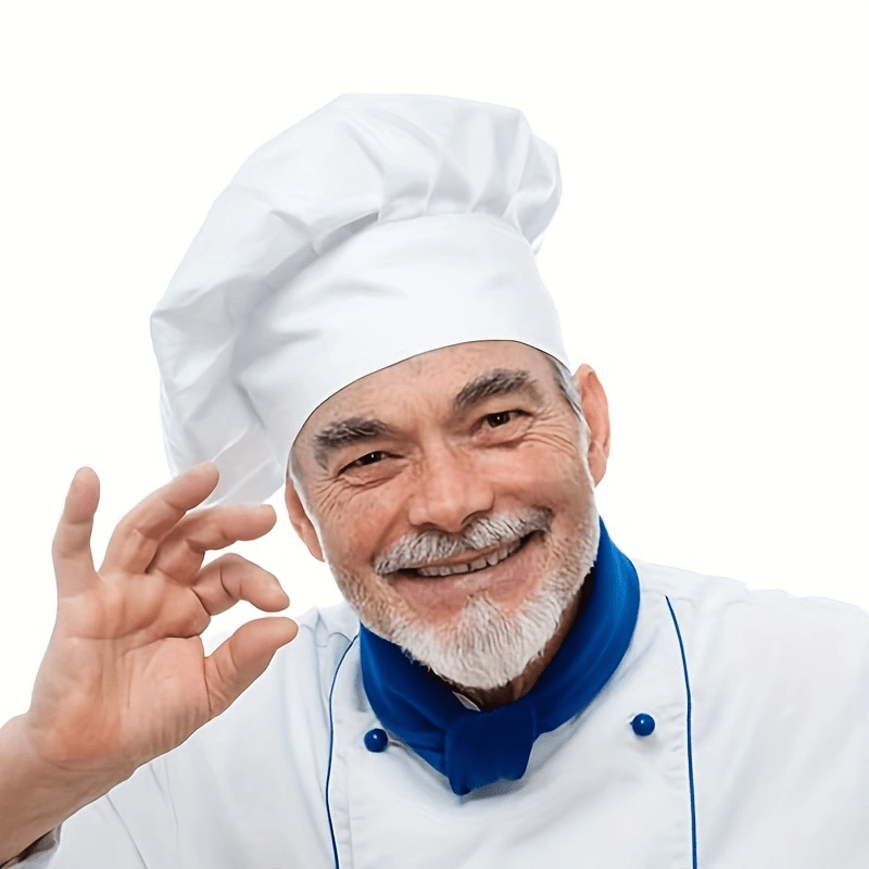 3pcs Chef Hat Adult Adjustable - огляд і ціна Kitchen Baker