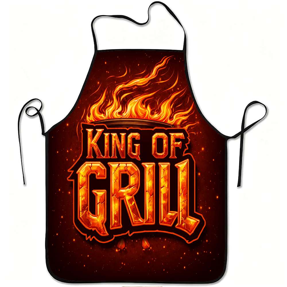 1 Piece of Bbq King Apron, Bbq - огляд і ціна Kitchen Baking Area Ideas