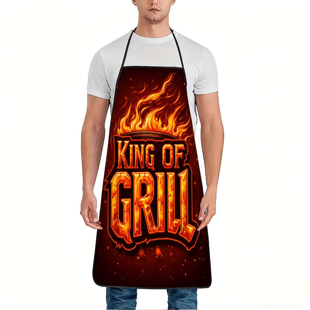 1 Piece of Bbq King Apron, Bbq - огляд і ціна Kitchen Baking Area Ideas