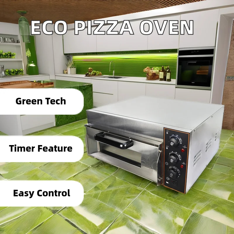 Stainless Steel Single Deck Pi - огляд і ціна Commercial Kitchen Baking Equipment
