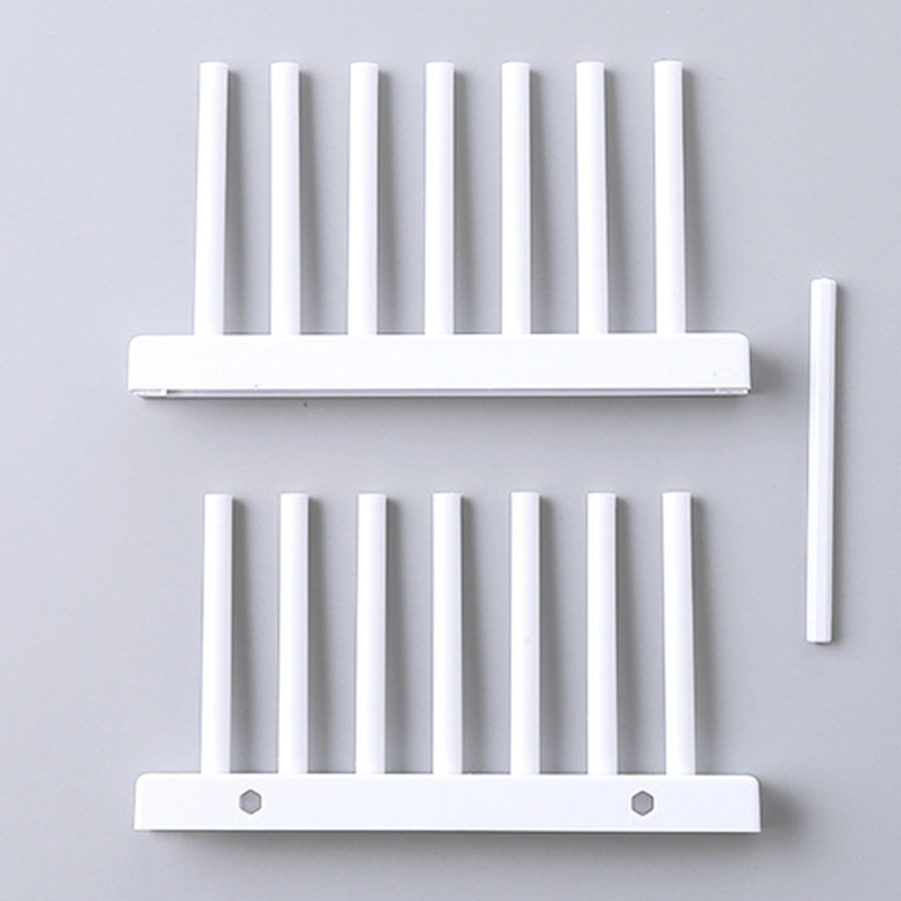 White Plastic Dish Rack Kitche - огляд і ціна Kitchen Baking Sheet Organizer