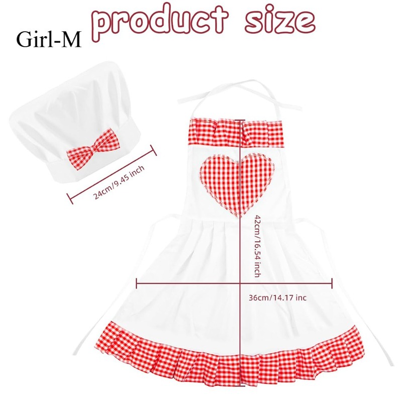 Red Gingham Baby Chef Costumes - огляд і ціна Kitchen Baker