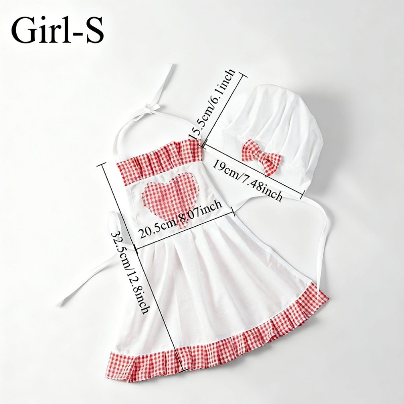 Red Gingham Baby Chef Costumes - огляд і ціна Kitchen Baker