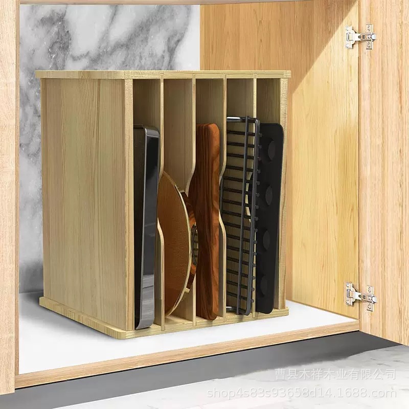 Solid wood kitchen storage rac - огляд і ціна Kitchen Baking Sheet Organizer