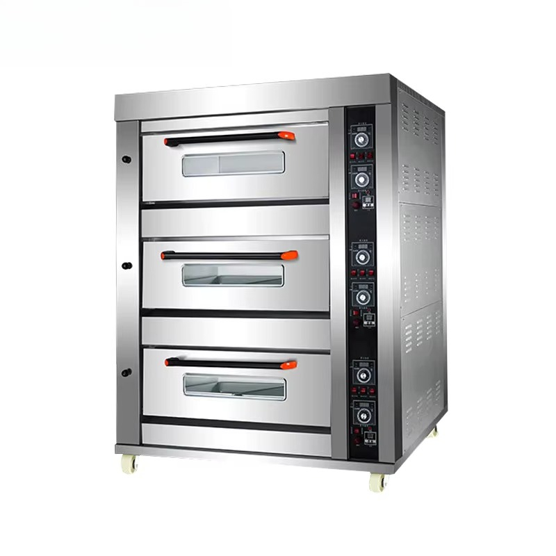 Guangzhou 3 Deck 6 Trays Comme - огляд і ціна Commercial Kitchen Baking Equipment