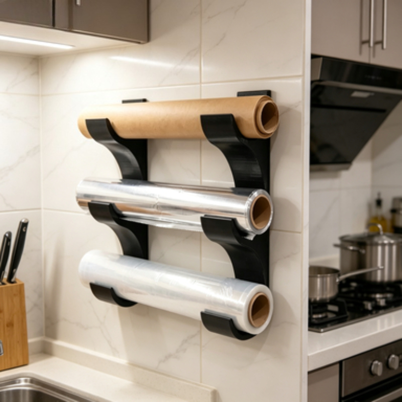 Three Layer Wall Mount Plastic - огляд і ціна Kitchen Baking Sheet Organizer