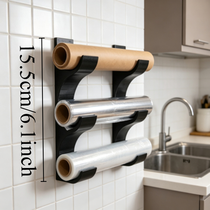 Three Layer Wall Mount Plastic - огляд і ціна Kitchen Baking Sheet Organizer