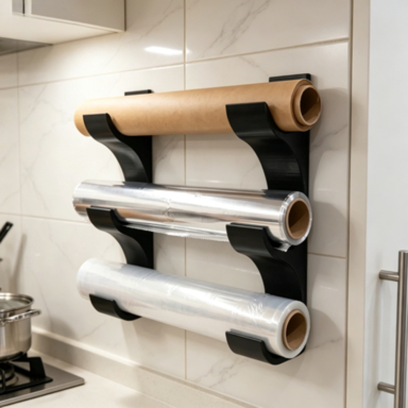 Three Layer Wall Mount Plastic - огляд і ціна Kitchen Baking Sheet Organizer