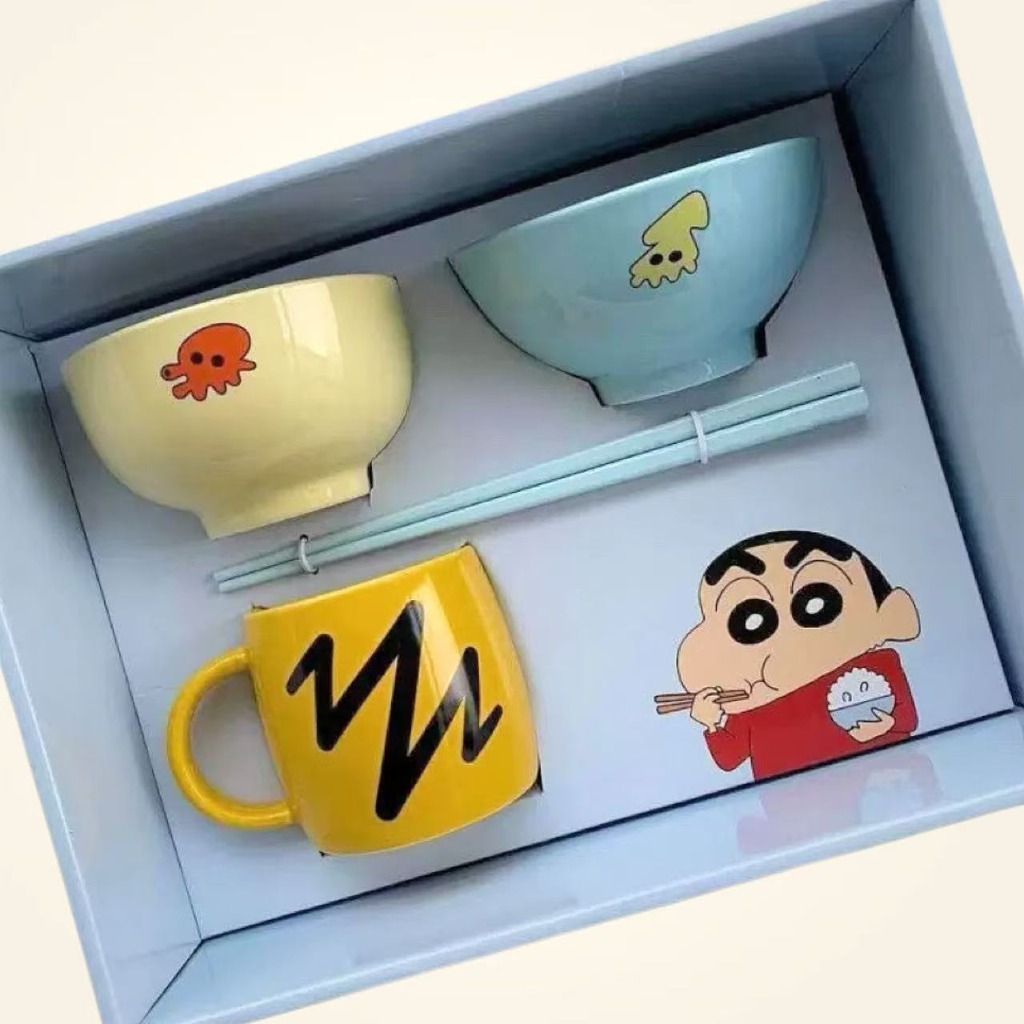 Crayon Shinchan Ceramic Tablew - огляд і ціна Kitchen Baking Gifts
