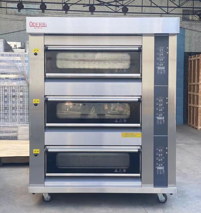 Customized Commercial 3 Deck 6 - огляд і ціна Commercial Kitchen Baking Equipment
