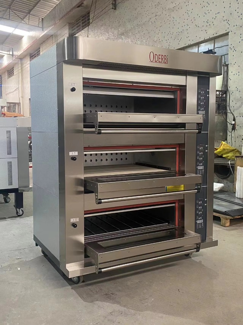 Customized Commercial 3 Deck 6 - огляд і ціна Commercial Kitchen Baking Equipment