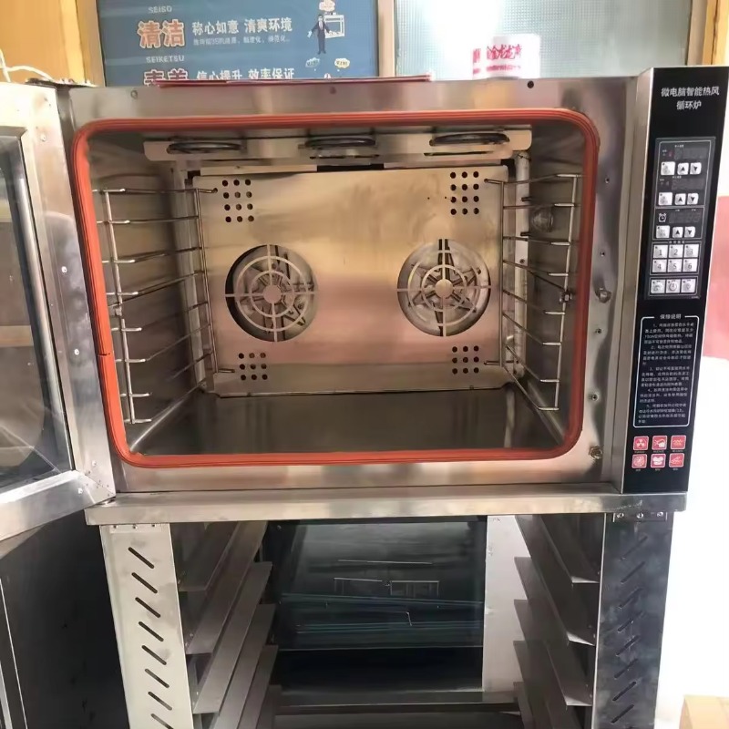 Hot Air Convection Oven, Glass - огляд і ціна Commercial Kitchen Baking Equipment