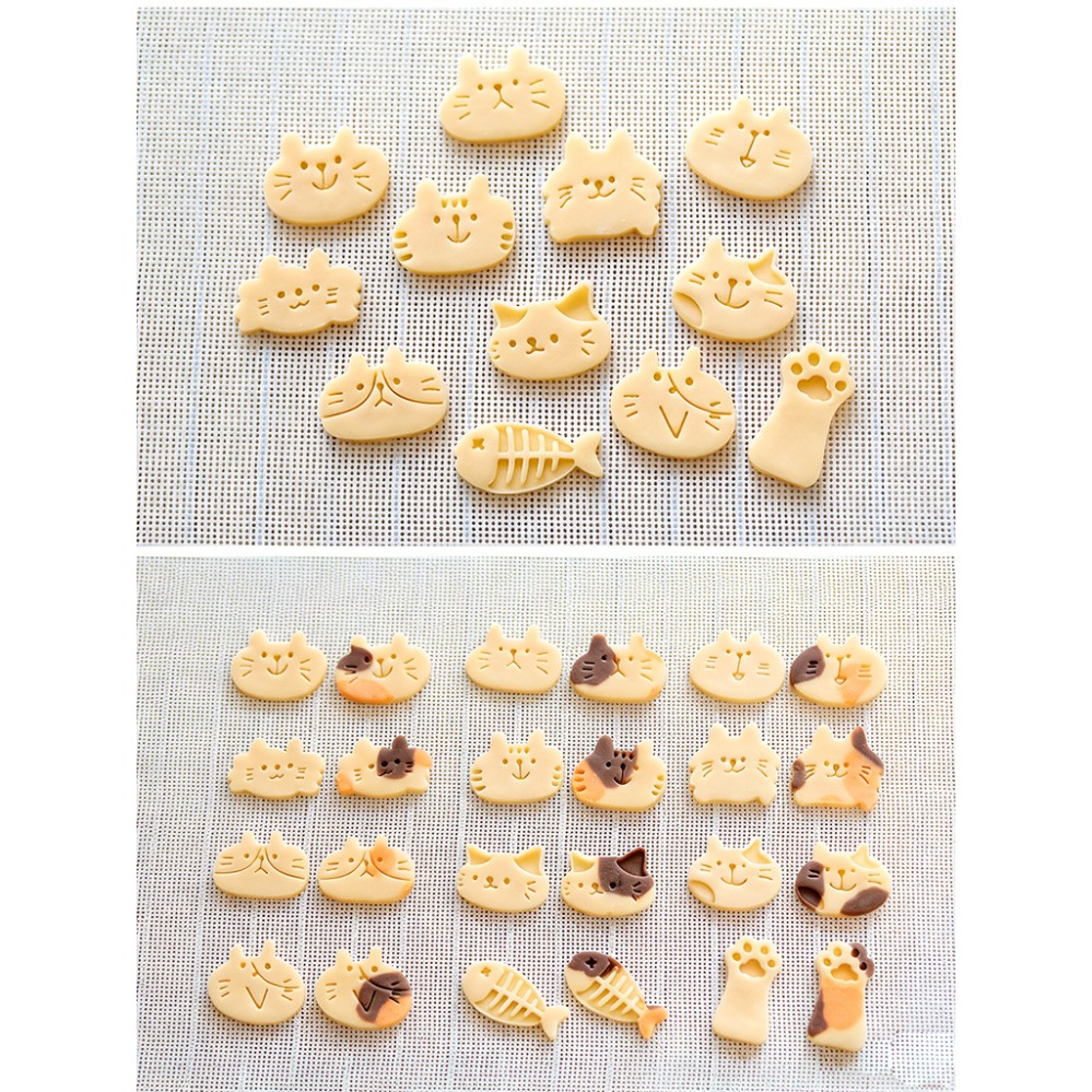 Cute Kitten DIY Stamp Cookie C - огляд і ціна Kitchen Baking Store