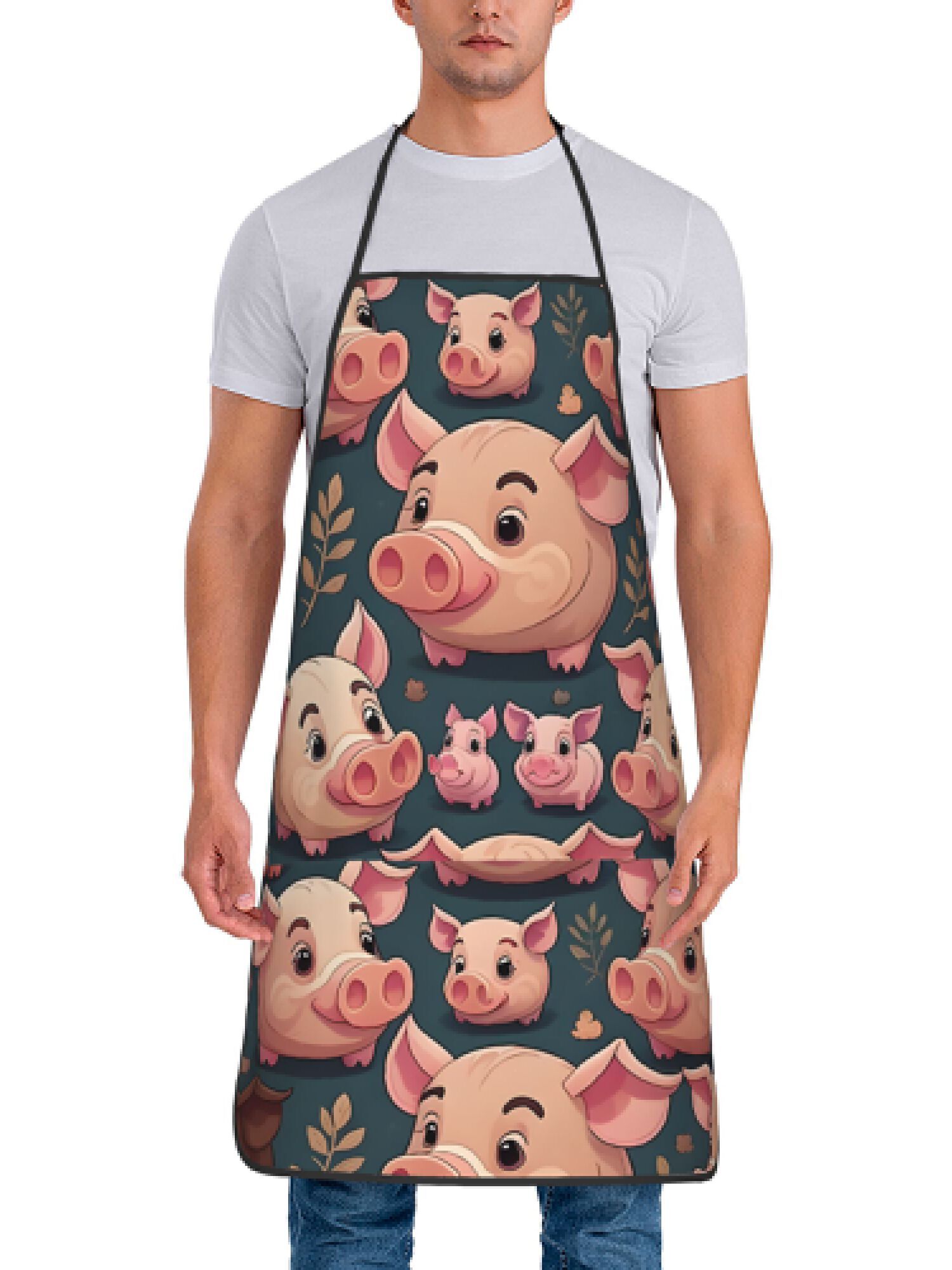 1 Piece Retro Pink Pig Design  - огляд і ціна Kitchen Baking Area Ideas