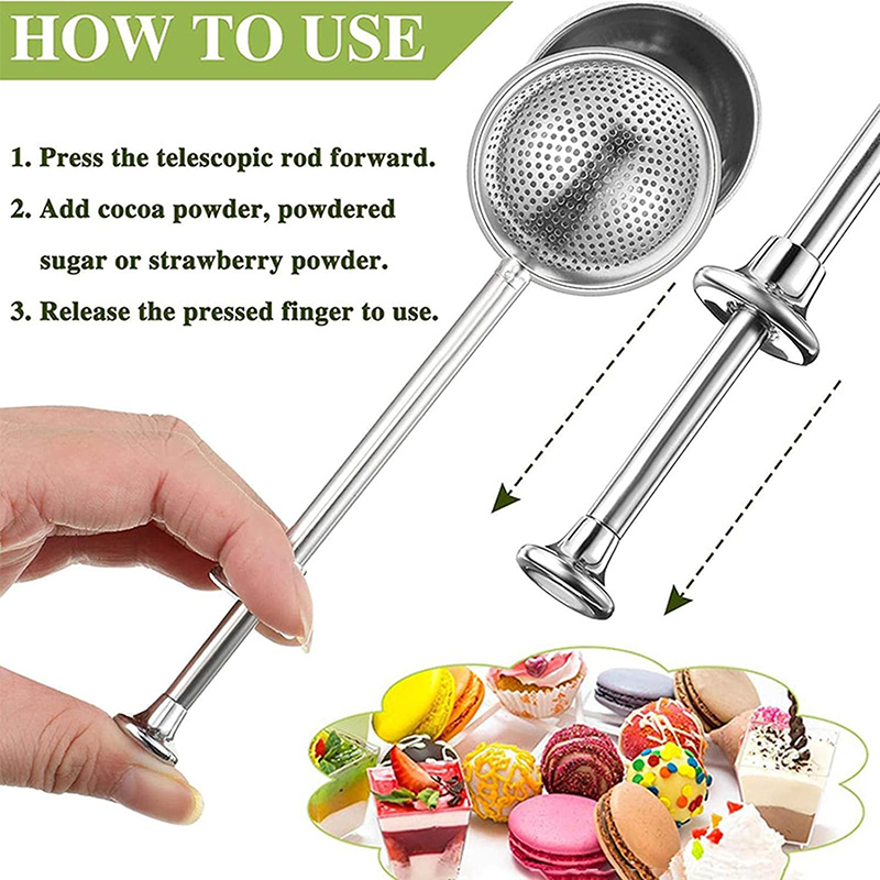 Stainless Steel Flour Powder F - огляд і ціна Kitchen Baker