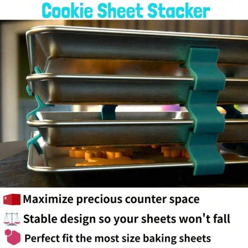 Stackabl Baking Sheet Organize - огляд і ціна Kitchen Baking Sheet Organizer