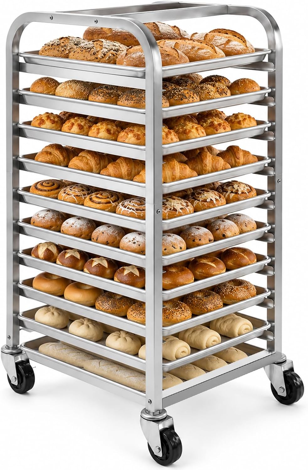 10 Tier Stainless Steel Sheet  - огляд і ціна Kitchen Baking Sheet Organizer